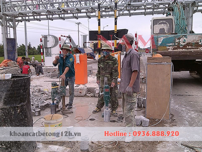 Khoan cắt bê tông tại Hưng Yên